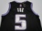 De'Aaron Fox of the Sacramento Kings signed autographed basketball jersey PAAS COA 215