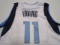Kyrie Irving of the Dallas Mavericks signed autographed basketball jersey PAAS COA 925