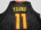 Trae Young of the Atlanta Hawks signed autographed basketball jersey PAAS COA 135