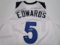 Anthony Edwards of the Minnesota Timberwolves signed autographed basketball jersey PAAS COA 440