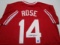 Pete Rose of the Cincinnati Reds signed autographed baseball jersey Legends COA 475