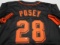 Buster Posey of the San Francisco Giants signed autographed baseball jersey PAAS COA 041