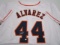 Yordan Alvarez of the Houston Astros signed autographed baseball jersey PAAS COA 387