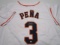 Jeremy Pena of the Houston Astros signed autographed baseball jersey PAAS COA 840