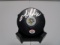 Mario Lemieux of the Pittsburgh Penguins signed autographed logo hockey puck PAAS COA 350