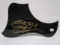 Ozzie Osbourne signed autographed guitar pick guard PAAS COA 051
