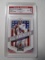 Justin Fields Buckeyes 2021 Leaf All-American ROOKIE #49 graded PAAS Gem Mint 9.5
