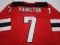 Dougie Hamilton of the New Jersey Devils signed autographed hockey jersey PAAS COA 982