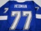 Victor Hedman of the Tampa Bay Lightning signed autographed hockey jersey PAAS COA 526