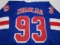Mika Zibanejad of the NY Rangers signed autographed hockey jersey PAAS COA 041