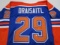 Leon Draisaitl of the Edmonton Oilers signed autographed hockey jersey PAAS COA 311