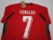 Cristiano Ronaldo of Portugal signed autographed soccer jersey PAAS COA 606