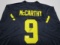 JJ McCarthy of the Michigan Wolverines signed autographed football jersey PAAS COA 140