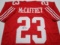 Christian McCaffrey of the San Francisco 49ers signed autographed football jersey PAAS COA 449