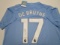 Kevin De Bruyne of Manchester City signed autographed soccer jersey PAAS COA 567