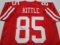 George Kittle of the San Francisco 49ers signed autographed football jersey PAAS COA 243