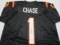 Ja'Marr Chase of the Cincinnati Bengals signed autographed football jersey PAAS COA 111
