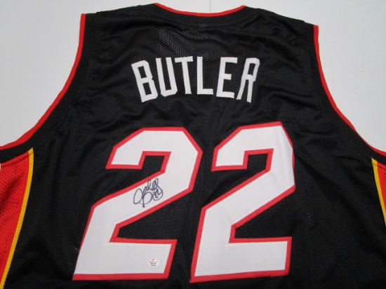 Jimmy Butler of the Miami Heat signed autographed basketball jersey PAAS COA 519