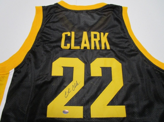 Caitlin Clark of the Iowa Hawkeyes signed autographed basketball jersey Legends COA 418