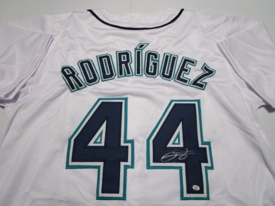 Julio RodrÃ­guez of the Seattle Mariners signed autographed baseball jersey PAAS COA 893