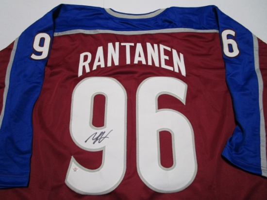 Mikko Rantanen of the Colorado Avalanche signed autographed hockey jersey PAAS COA 285