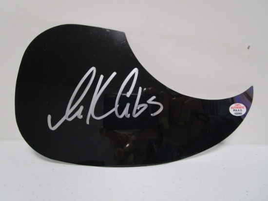 Luke Combs signed autographed guitar pick guard PAAS COA 065