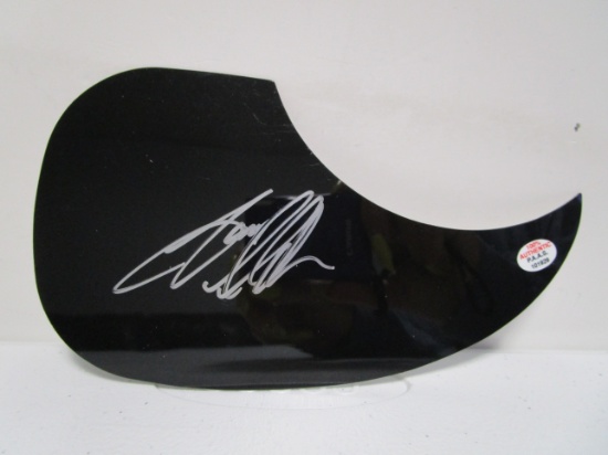 Jason Aldean signed autographed guitar pick guard PAAS COA 929