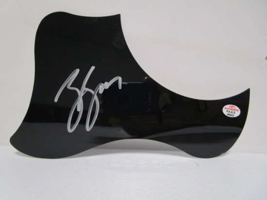 Zac Brown signed autographed guitar pick guard PAAS COA 632