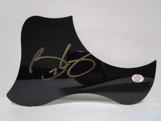 Brian May signed autographed guitar pick guard PAAS COA 580