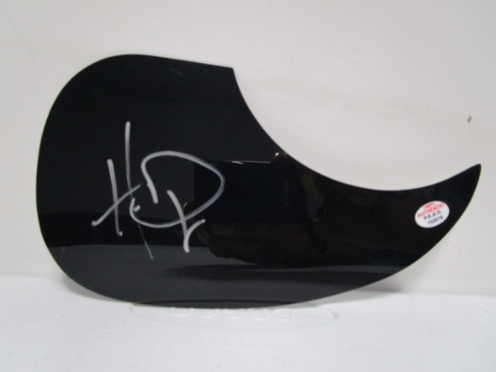 HARDY signed autographed guitar pick guard PAAS COA 079