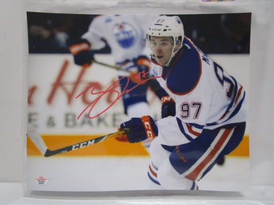 Connor McDavid of the Edmonton Oilers signed autographed 8x10 photo PAAS COA 797