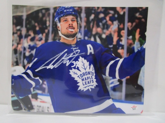 Auston Matthews of the Toronto Maple Leafs signed autographed 8x10 photo PAAS COA 273
