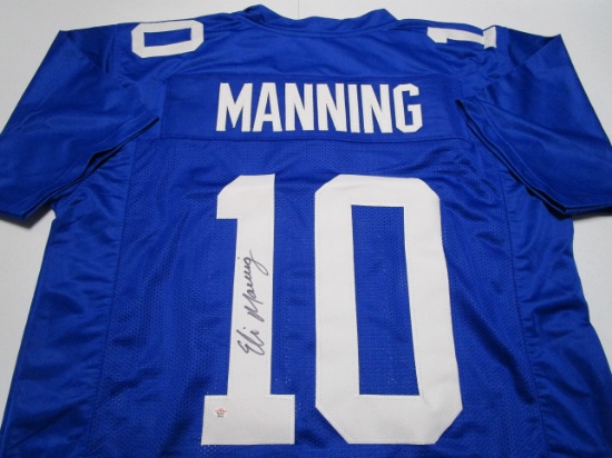 Eli Manning of the NY Giants signed autographed football jersey PAAS COA 424