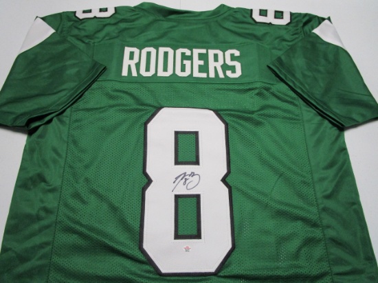 Aaron Rodgers of the NY Jets signed autographed football jersey PAAS COA 770
