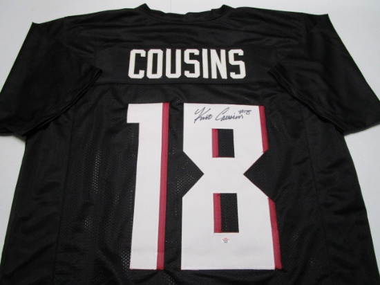 Kirk Cousins of the Atlanta Falcons signed autographed football jersey PAAS COA 408