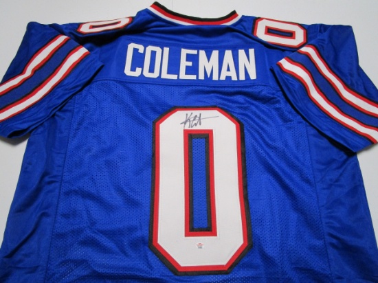 Keon Coleman of the Buffalo Bills signed autographed football jersey PAAS COA 293