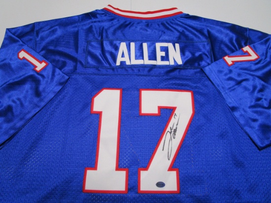 Josh Allen of the Buffalo Bills signed autographed football jersey Legends COA 450