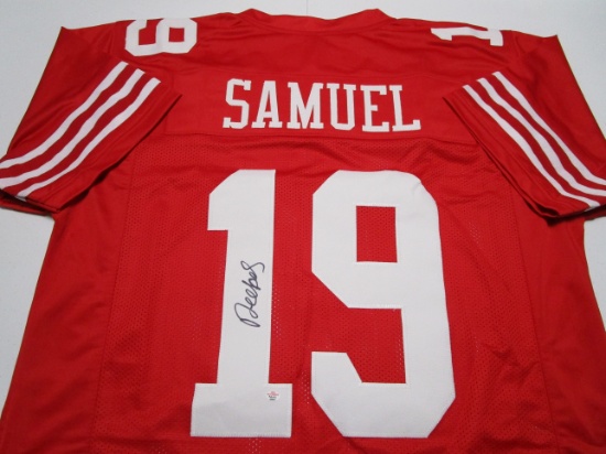 Deebo Samuel of the San Francisco 49ers signed autographed football jersey PAAS COA 607
