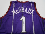 Tracy McGrady of the Toronto Raptors signed autographed basketball jersey PAAS COA 124