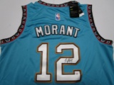 Ja Morant of the Memphis / Vancouver Grizzlies signed autographed basketball jersey PAAS COA 530