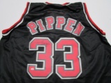 Scottie Pippen of the Chicago Bulls signed autographed basketball jersey PAAS COA 821