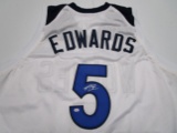Anthony Edwards of the Minnesota Timberwolves signed autographed basketball jersey PAAS COA 440