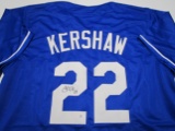 Clayton Kershaw of the LA Dodgers signed autographed baseball jersey PAAS COA 600