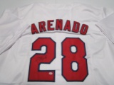 Nolan Arenado of the St Louis Cardinals signed autographed baseball jersey PAAS COA 898