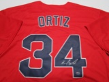 David Ortiz of the Boston Red Sox signed autographed baseball jersey Legends COA 466