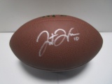 Justin Herbert of the LA Chargers signed autographed full size brown football PAAS COA 676