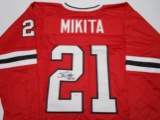 Stan Mikita of the Chicago Blackhawks signed autographed hockey jersey PAAS COA 245