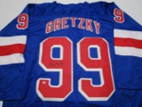 Wayne Gretzky of the NY Rangers signed autographed hockey jersey PAAS COA 831