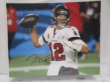 Tom Brady of the Tampa Bay Buccaneers signed autographed 8x10 photo TAA COA 066