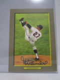 Juan Marichal of the San Francisco Giants signed autographed 5x7 Perez Steele Card